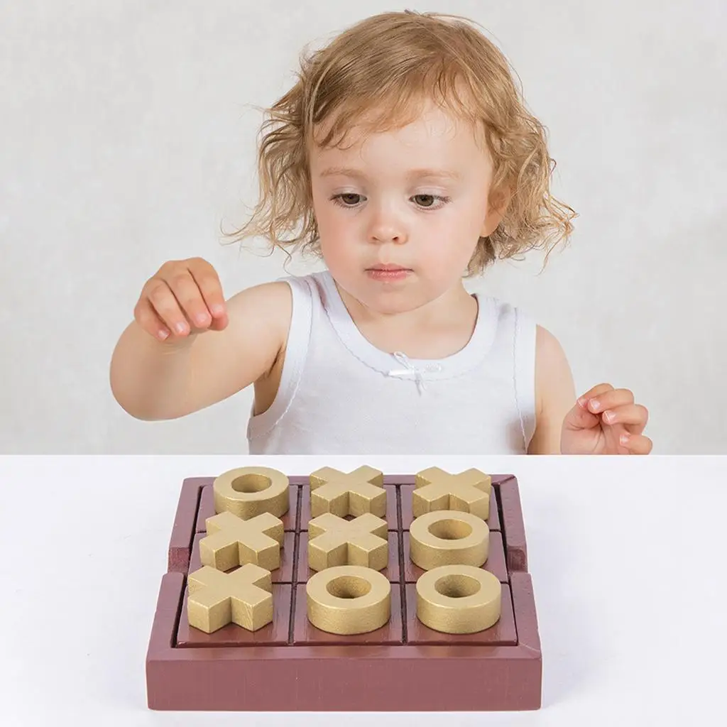 

Детская настольная игра Tic TAC, 4,9x4,9 дюйма