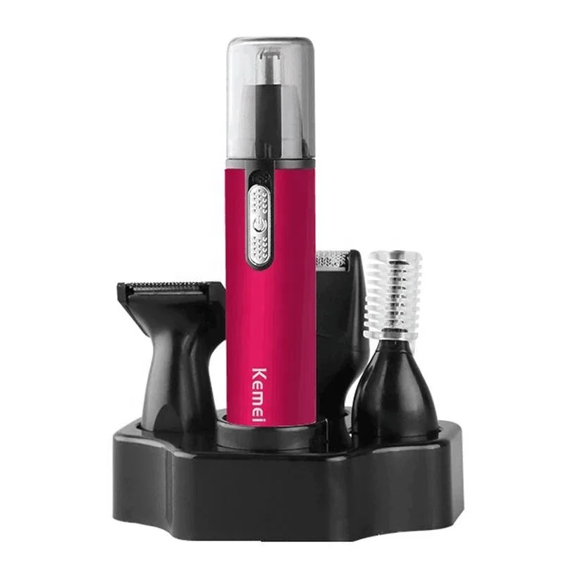 

Kemei Electric Nose Trimmer Hair Nose Trimmer KM-6620 Shaver And Razor 4 In 1
