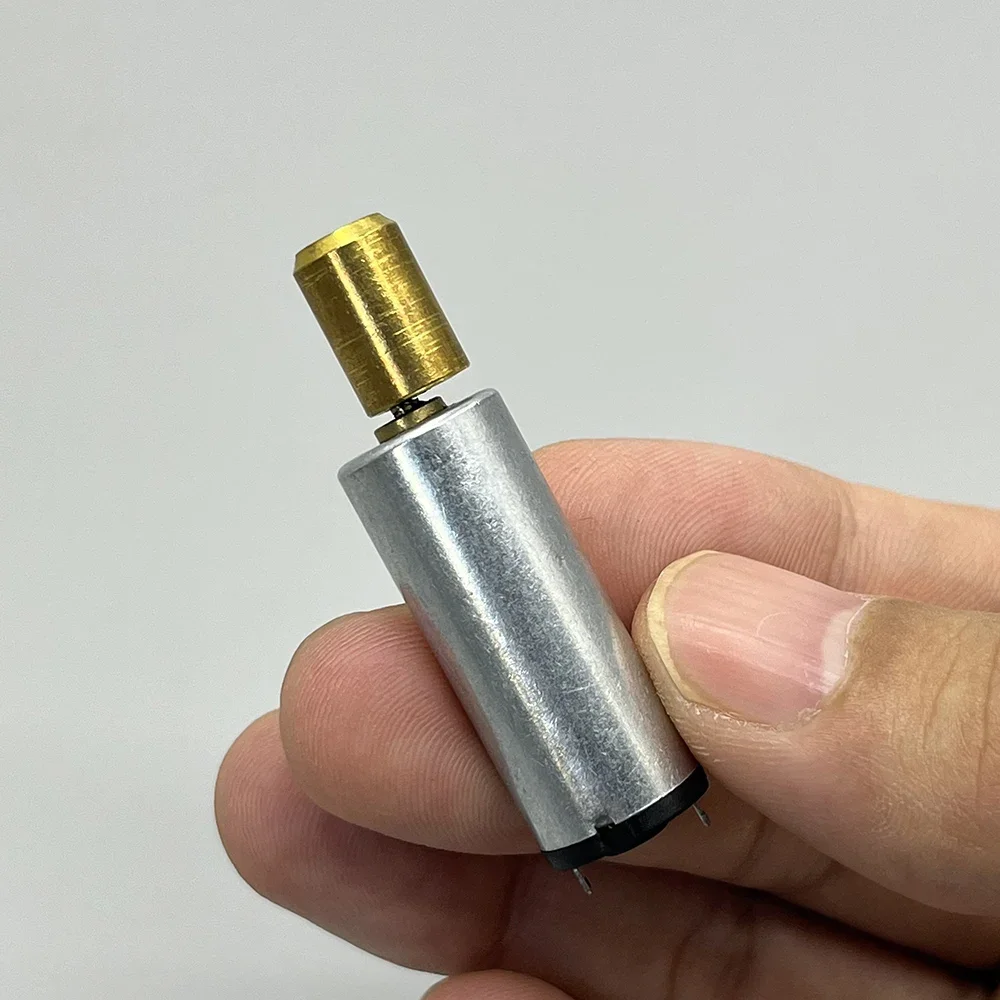 Мини 12 мм круглый N60 DC 1 5 В-3 В вибрационный двигатель латунный вибратор для