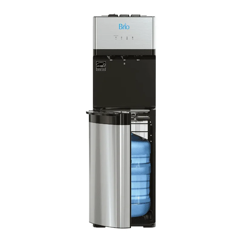 

Series Self Bottom Loading 3-5 Gallon Capacity -Temperature Water Cooler Dispenser with Hot Water To 198 Degrees, Cold Water D