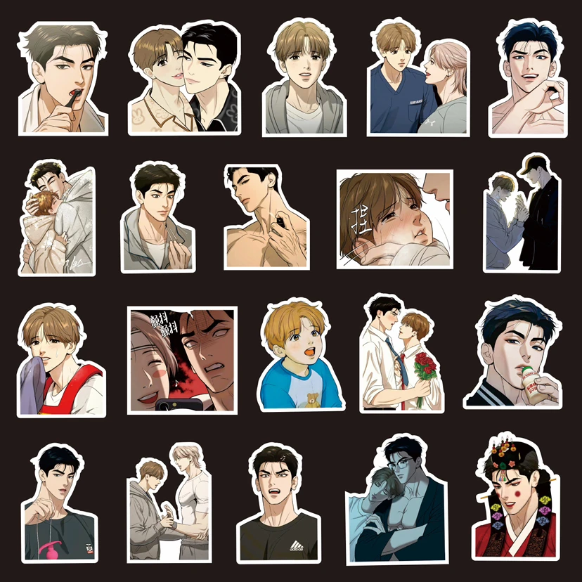 MINISO водонепроницаемые аниме-наклейки набор для ноутбука телефона скейтборда