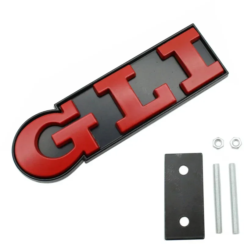 

3D металлические буквы GLI Логотип Передняя фотография автомобиля для GTI Volkswagen VW Jetta Passat Arteon Golf MK6 наклейка