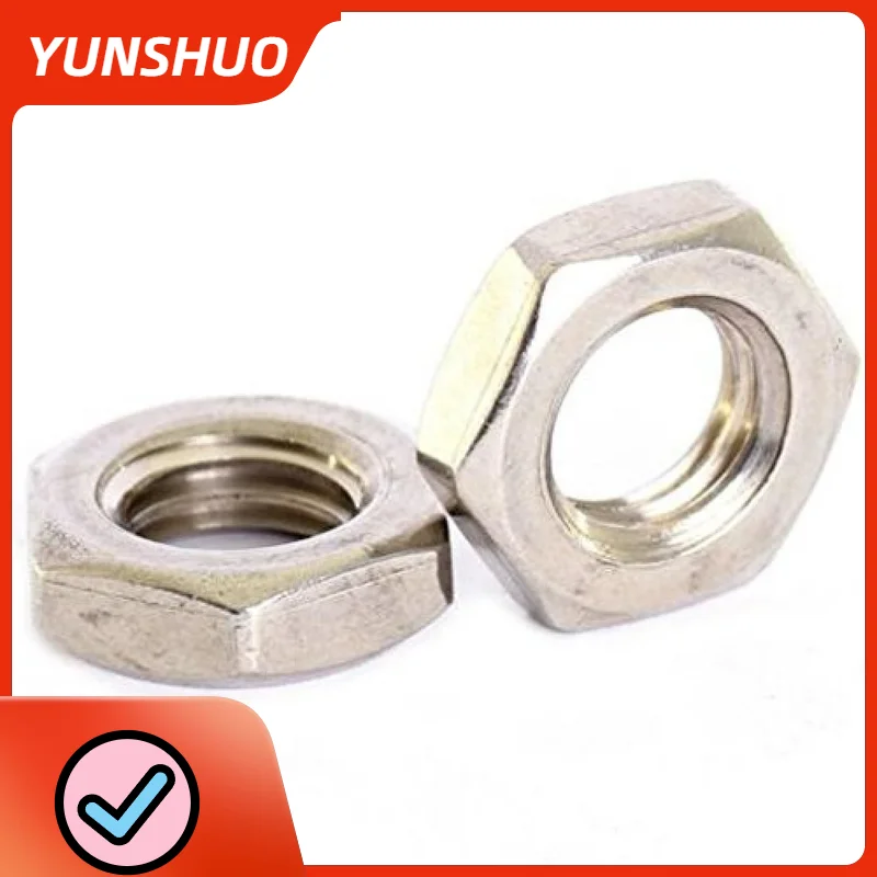 

Гайки стопорные полугаечные нержавеющие M8x0,75