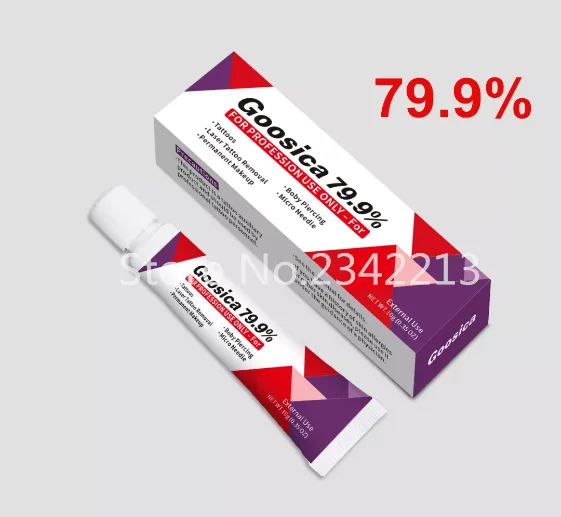 

Новое поступление 79.9%, крем для татуажа Goosica до перманентного макияжа, слегка острая бровь, губы, 10 г