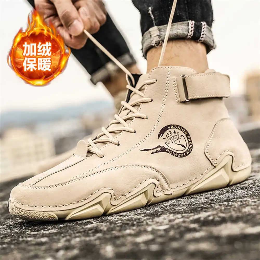 Мужские зимние камуфляжные ботинки темно-синие высокие кроссовки спортивная