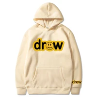 men woman hoodies sweatshirts drew house justin bieber hooded hip hop fleece hoody mens brand hoodie streetwear s xxxl