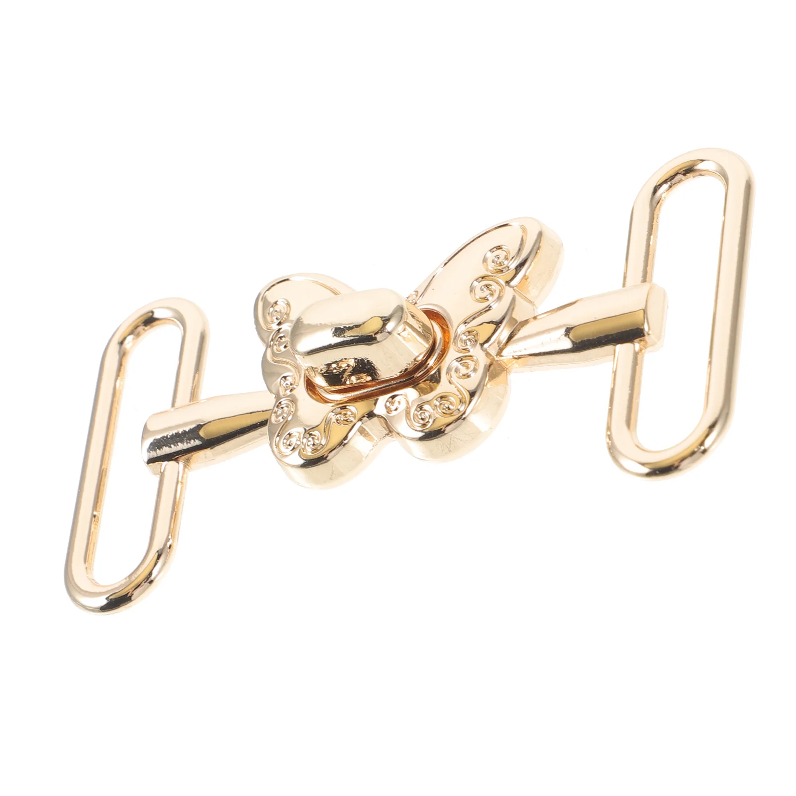 

Decorative Cardigan Suit Buckle Metal Closure Buckle Metal Toggle Buckle For Coat