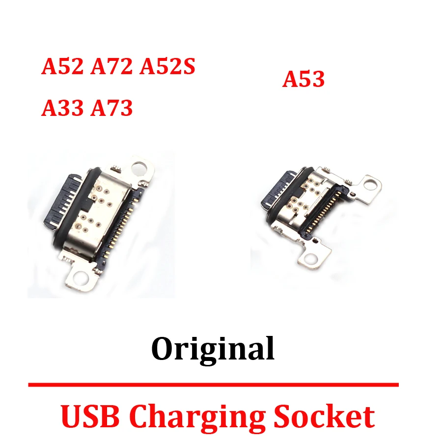 

10 шт. оригинальный USB-разъем для зарядки для Samsung Galaxy A33 A336B A73 A736B A53 5G A536B A536 Зарядное устройство Док-станция разъем