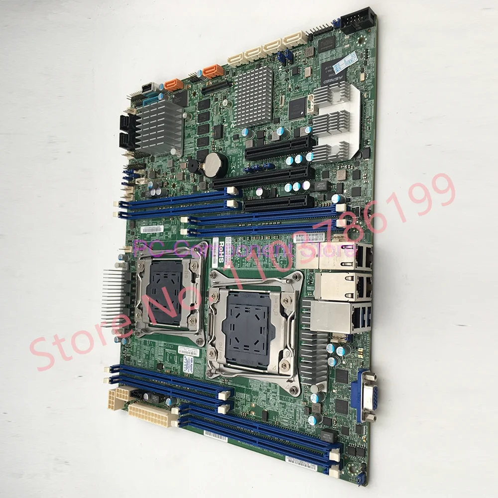 X10DRL-CT для материнской платы Supermicro E5-2600 V3 V4 i210 GbE LAN порт X540 10GBase-T SAS3 (12 Гбит/с) через