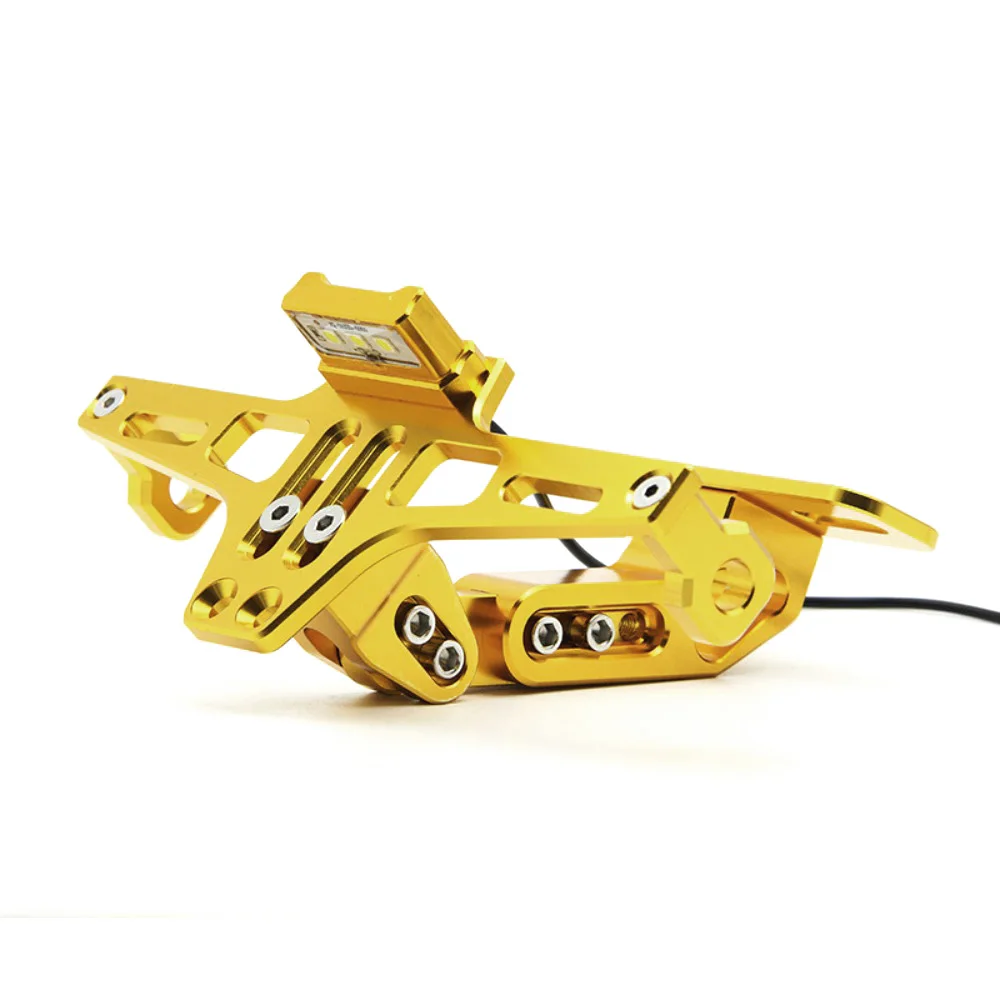 Держатель кронштейна для номерного знака мотоцикла CNC YAMAHA MT-125 SMAX 150 FJR 1300 RACER T-MAX 500