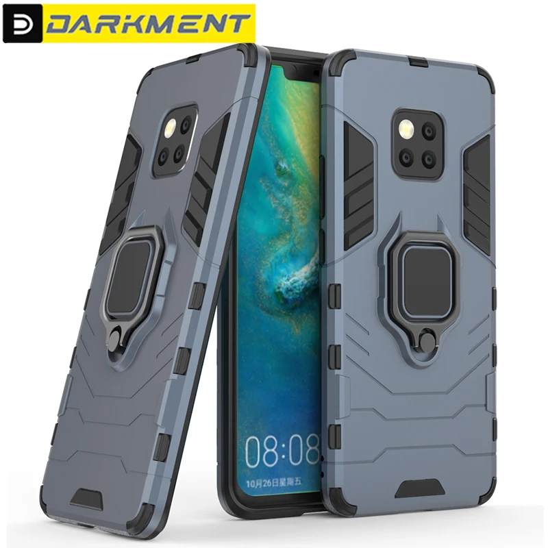 

Shockproof Magnet Car Holder Phone Case For Huawei Mate 40 30 20 Lite 30E Pro Plus Armor Bracket Cover for Huawei Mate 20x 10 9