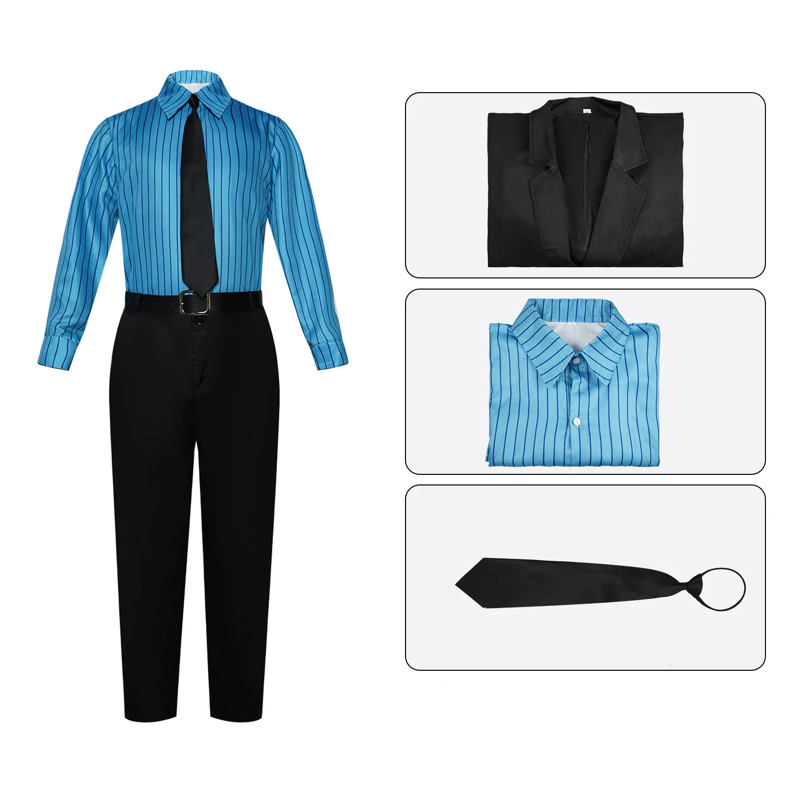 Костюм для косплея аниме Sanji костюм Униформа пальто брюки рубашка полный