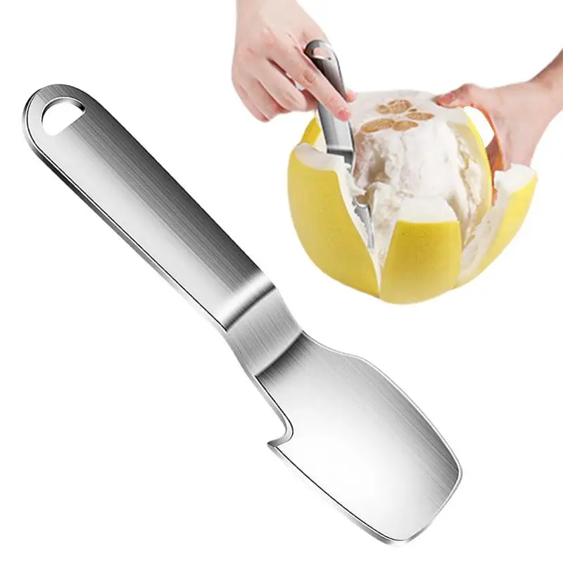 

Нож для грейпфрута из нержавеющей стали, нож для фруктов и овощей, кухонная Овощечистка с отверстием, многофункциональный инструмент для резки овощей