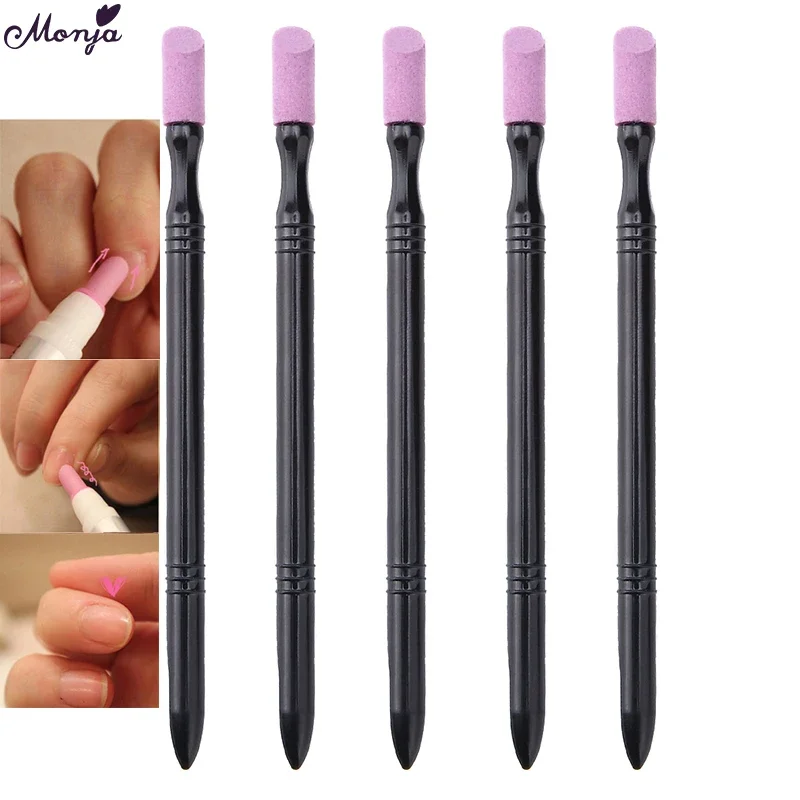 

10 шт., ручка-триммер для удаления кутикулы и омертвевшей кожи