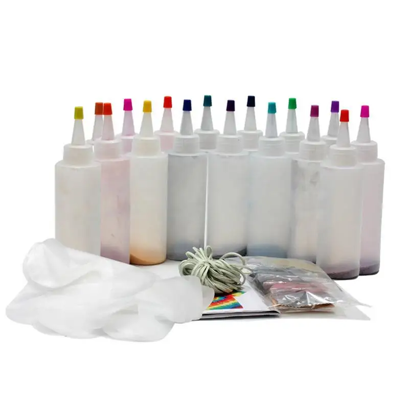 Bottles Tulip Permanent One Step Tie Dye Set DIY Kits For Fabric Textile Craft Arts Clothes For Solo Projects Dyes Paint
