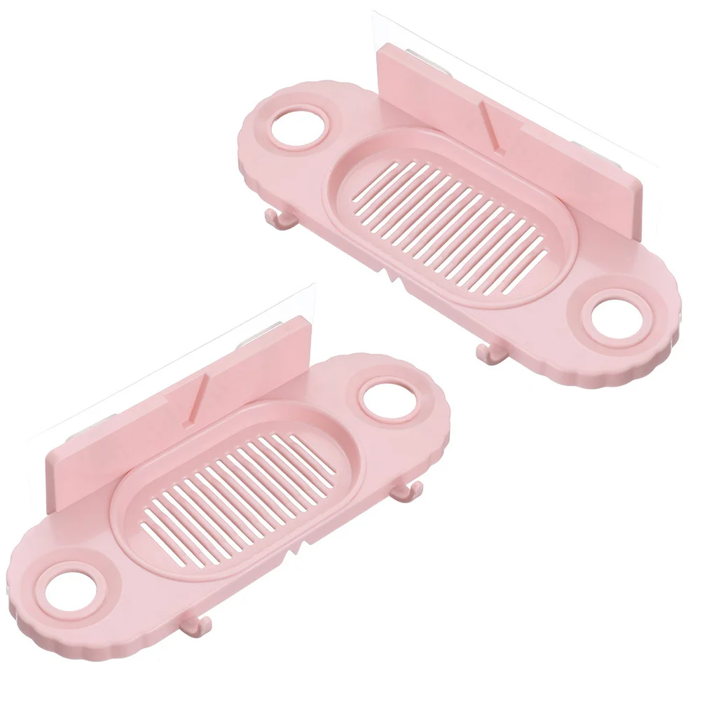 

2Pcs Bottle Bracket Shampoo Soap Hanging Holder Hanging Rack Bathroom Supplies