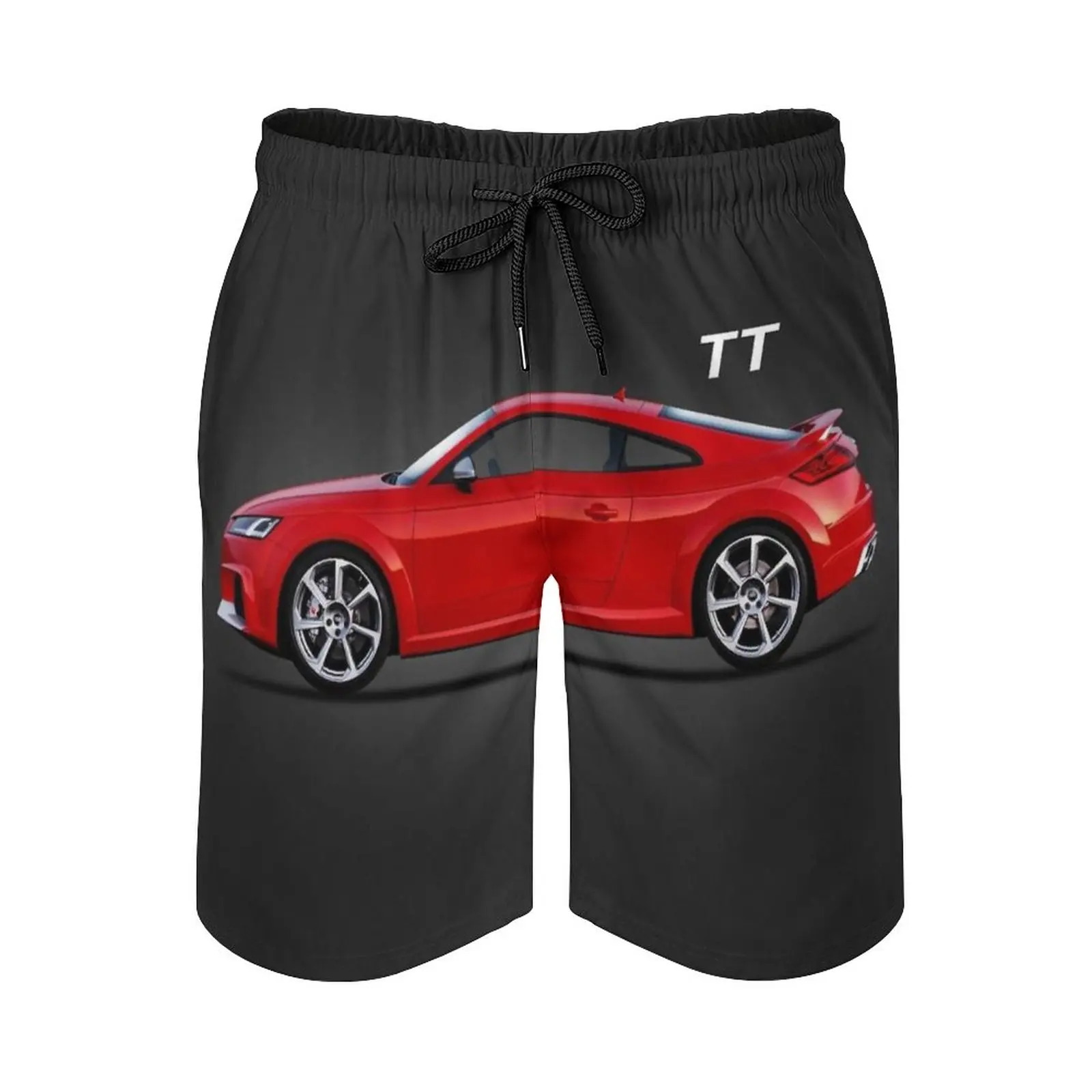 

The Tt Coupe Men's Beach Shorts 3D Printing Loose Surf Board Shorts Beachwear Tt Coupe Tt Car Cars Sports Car Tt Transport