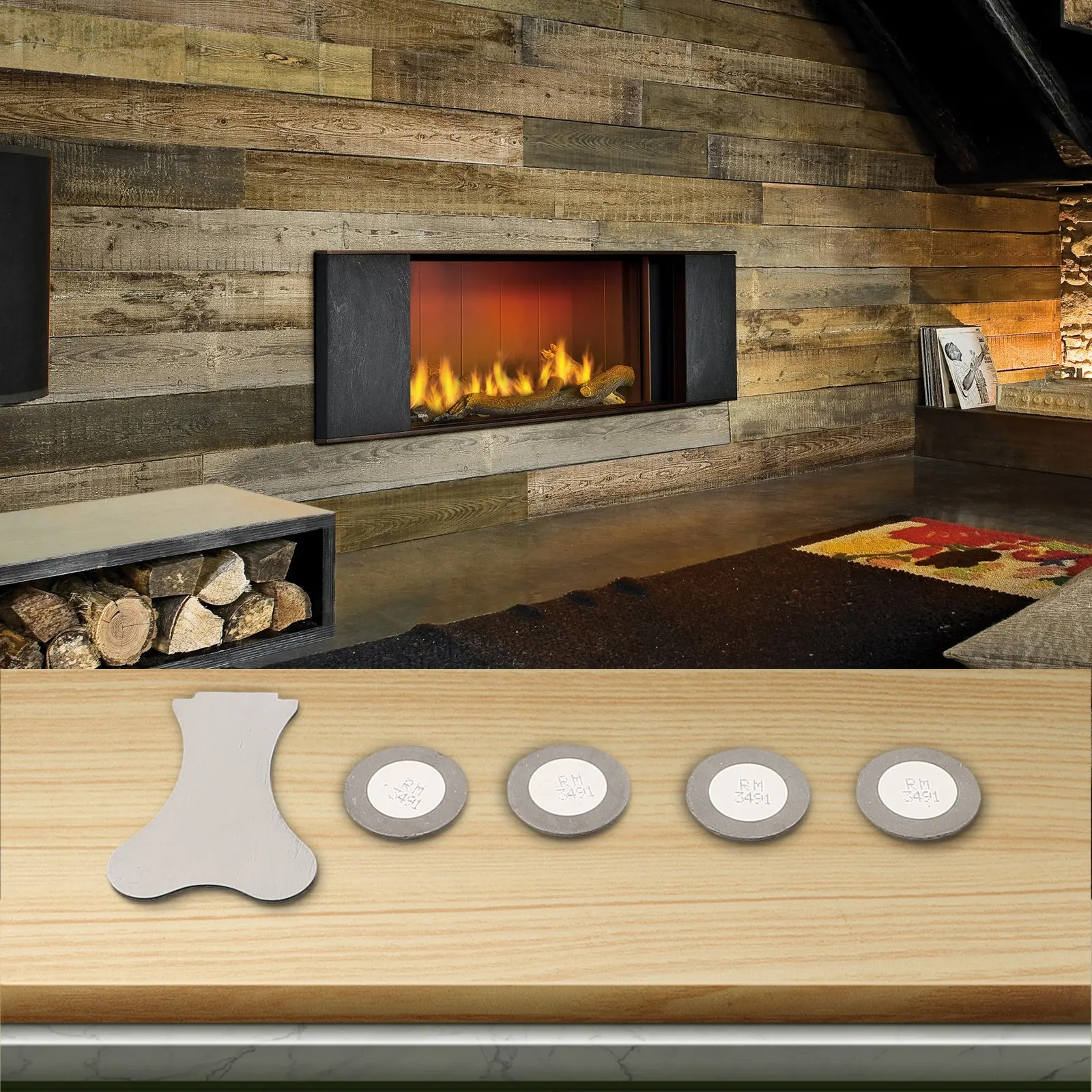 Совместим с 045324 RTOPI20BR OPTIMYST INSET ЛАТУННЫЕ Стеклянные дисковые диски