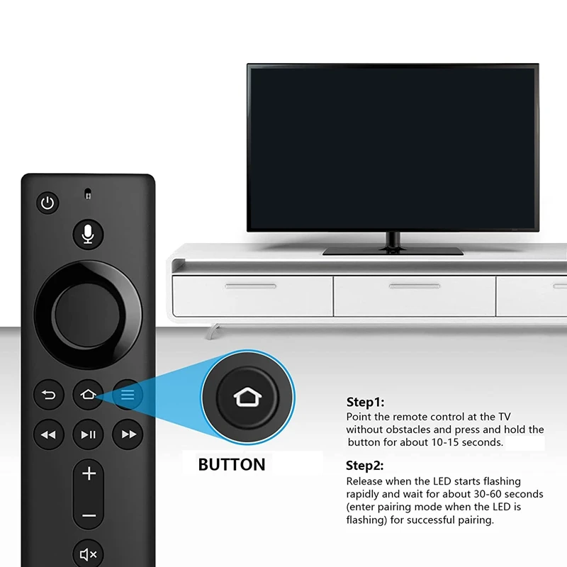 L5B83H Сменный голосовой пульт дистанционного управления для Amazon Fire TV Stick Lite 2Nd Gen и 1St