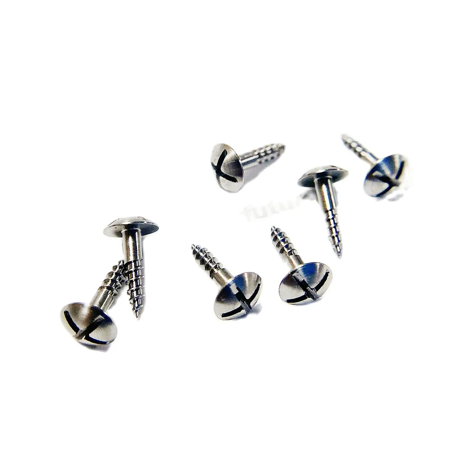 5Pcs Dental GBR Half Threaded Tent Screw Titanium Alloy Guided Regeneration Membrane Pin