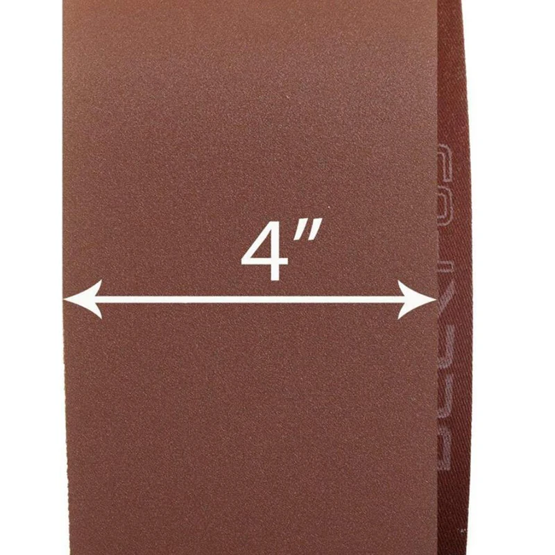 

6pcs Set 915*100mm 60/80/100/120/150/180 Grits Aluminum Oxide Abrasive Sanding Belts Fits For Large Surface Grinding Polishing