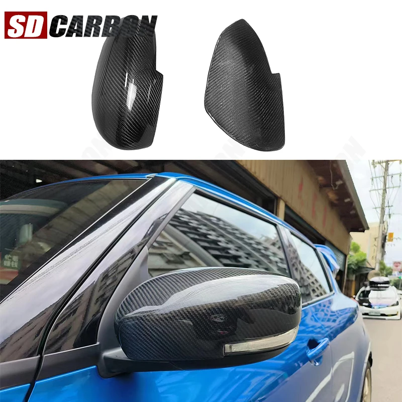 

Для Suzuki Swift Sports ZC33S обновленная крышка заднего вида, крышка зеркала из настоящего углеродного волокна, обновленный комплект кузова