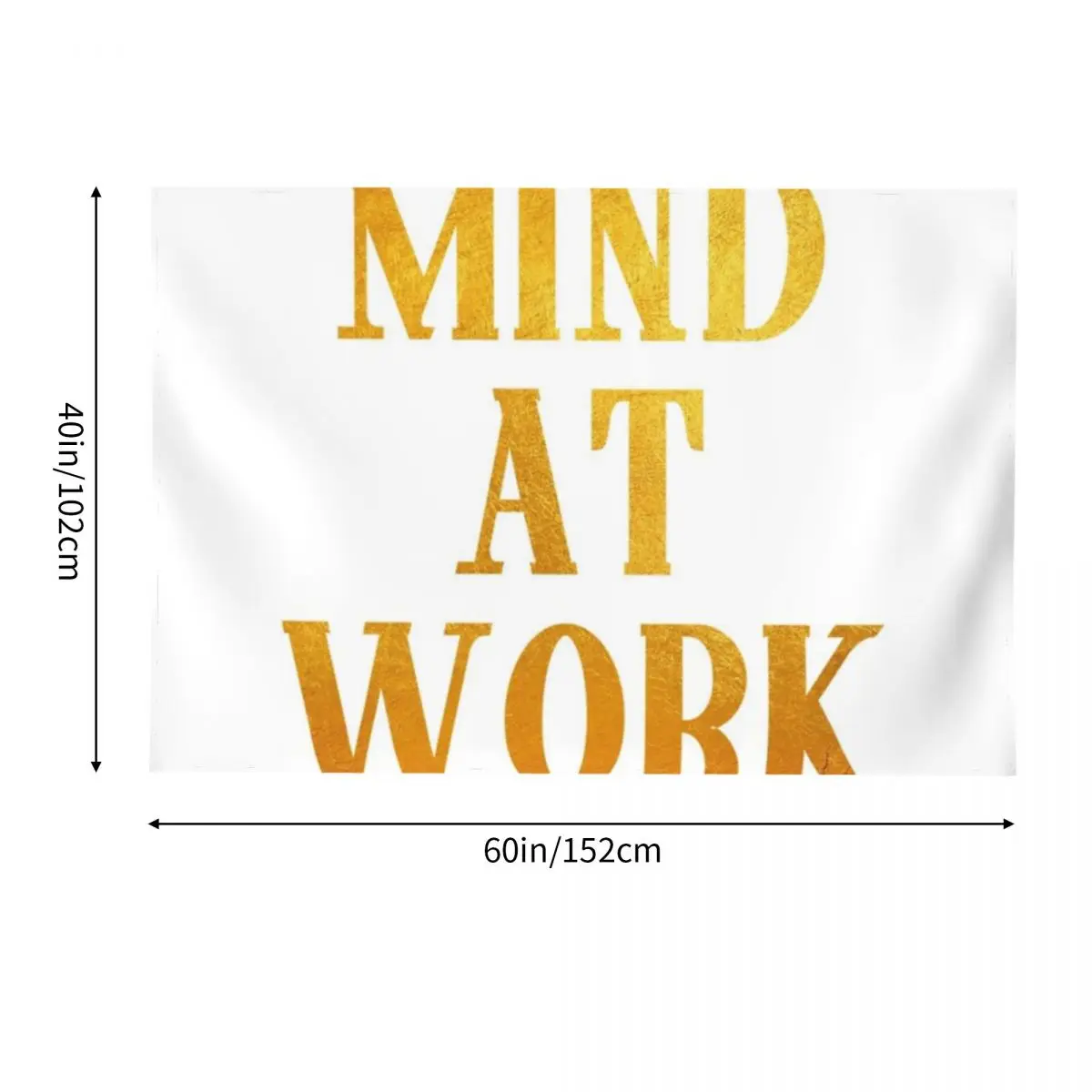 Разум на работе вдохновленный Анжелика Шайлер из Гамильтона гобелен роскошное