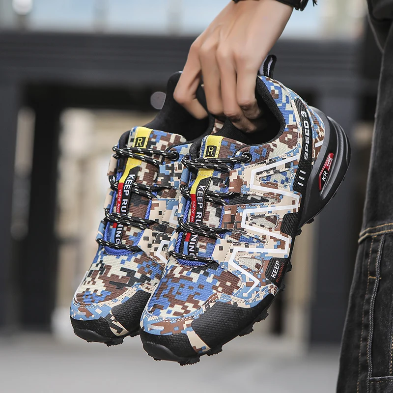 GREENGLIN NEW Men's Cycling Shoes, Trail Running Shoes,Outdoor Hiking Shoes, Sports Shoes High-quality Comprehensive Sneakers