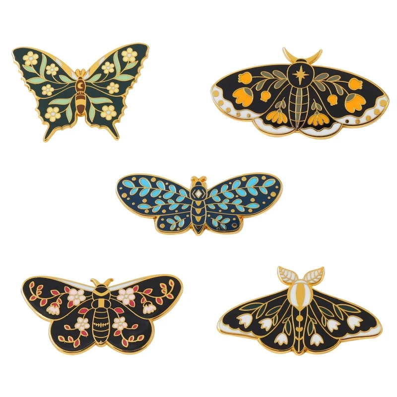 

2022 трендовая Винтажная брошь в виде бабочки, брошь в виде бабочки с эмалью, брошь в китайском стиле для женщин, подарки