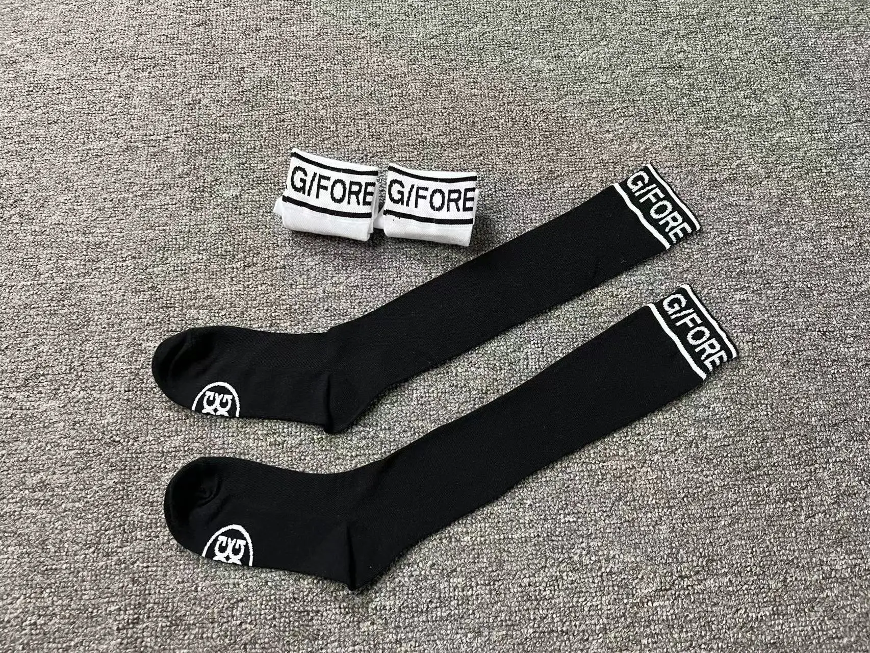 The new GOLF ladies stockings in summer sun outdoor sports socks Golf ball Korean women's socks length 38cm