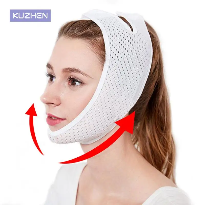 Slimming Face V-Fit Lift Up Belt Thin Neck Mask Sleeping Face-Lift Reduce Double Chin Bandage Face Shaper Skin Care Belt