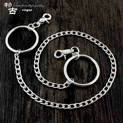 Ins trendy punk metal pants chain anti-theft men's and women's decorative Waist Chain Wallet Chain Key Chain