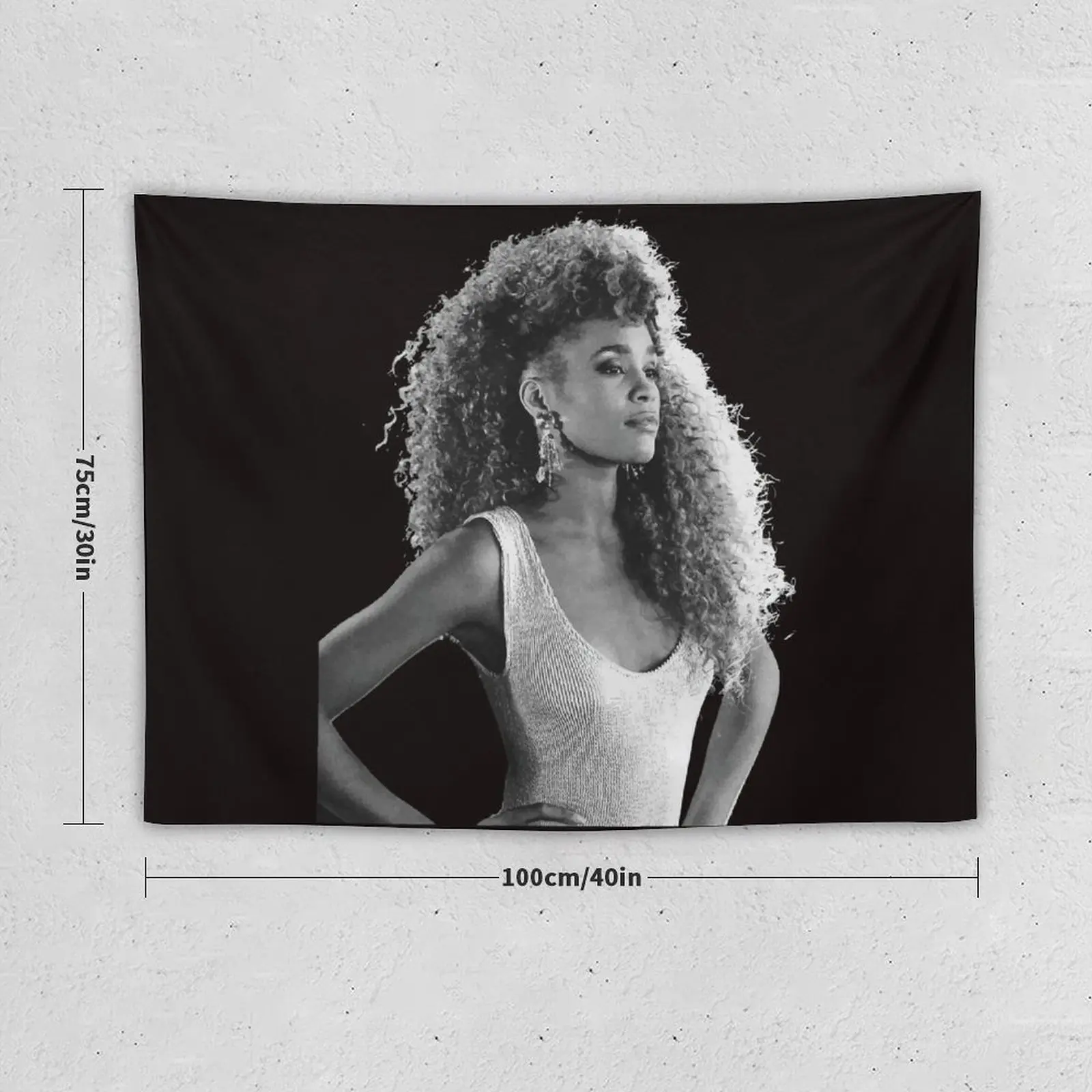 Настенный Гобелен Уитни Хьюстон украшения для комнаты эстетический аниме Декор