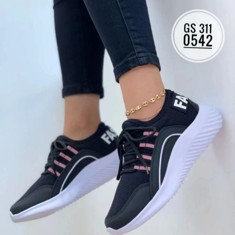 

Женские кроссовки на шнуровке, повседневные удобные универсальные кроссовки для бега, большие размеры 43, Новинка осени 2022