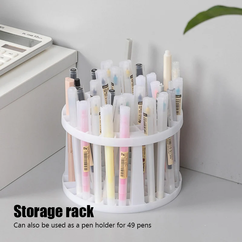 Стеллаж для косметических кистей большой емкости Многофункциональная подставка