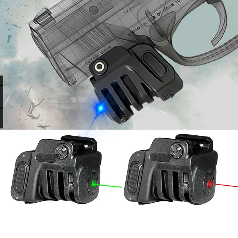 

Rechargeable Taurus G2C 9mm Glock 19 Mini Green / Red /Blue mira laser para pistola defensa personal arma tactical laser sight