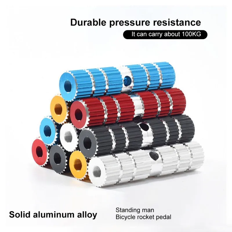 Велосипедные педали 1 пара подставка для ног нескользящая алюминиевый сплав BMX