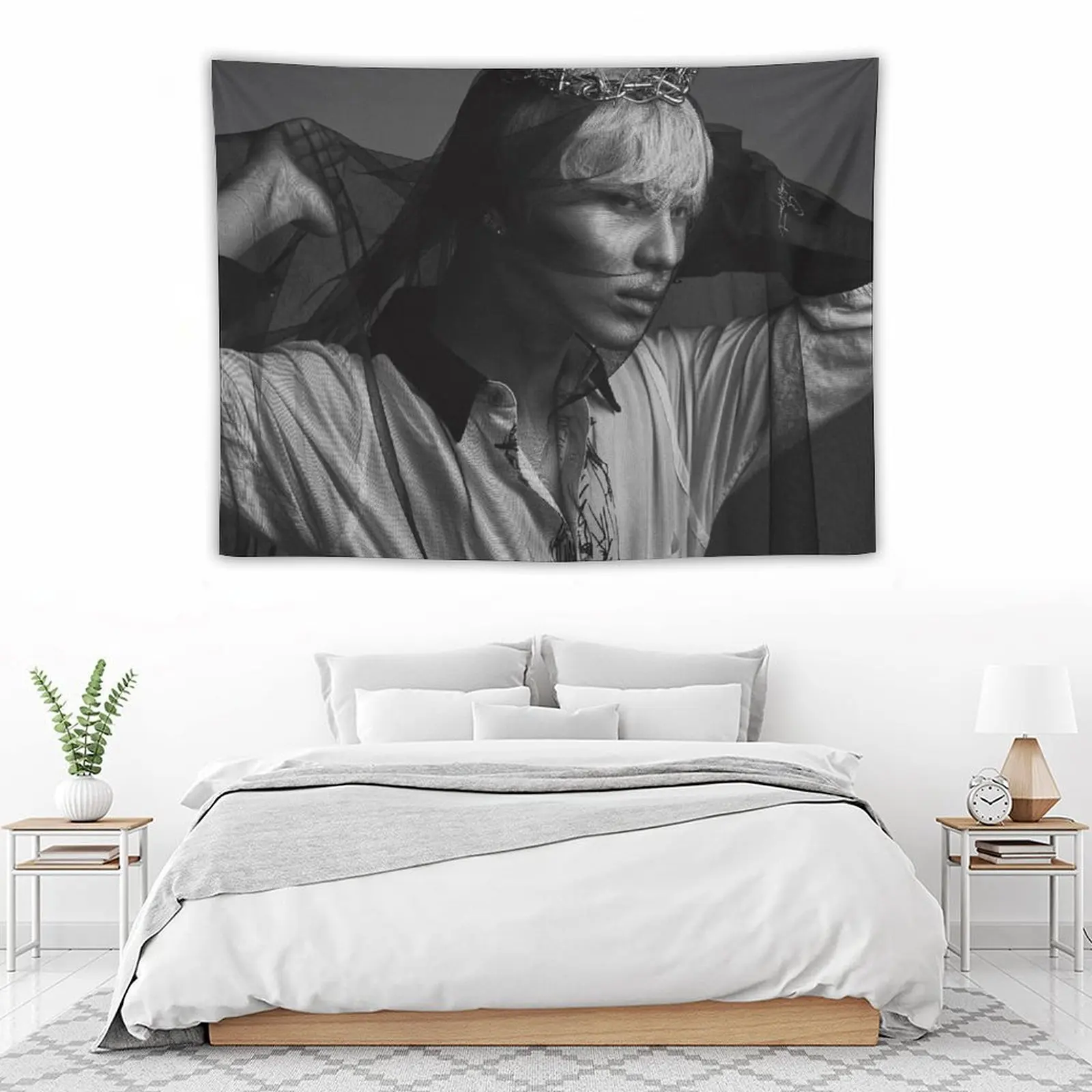 Гобелен SHINee TAEMIN SAYONARA HITORI украшение комнаты эстетический настенный декор