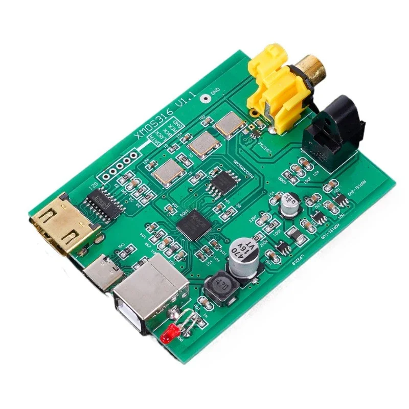 XMOS U316 асинхронный цифровой интерфейс USB-коаксиального волокна с выходом IIS HDMI DSD512