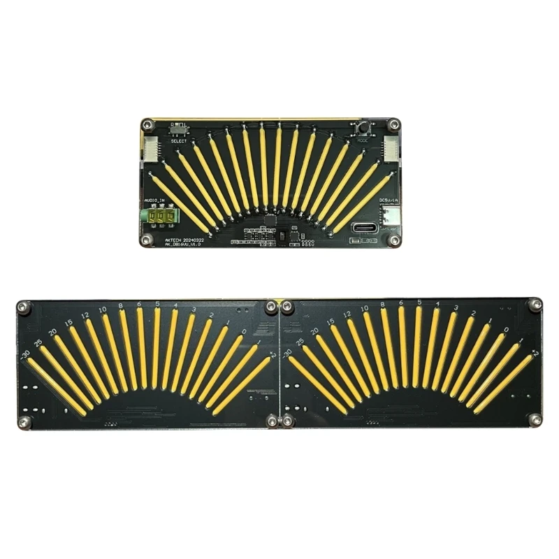 Светодиодный индикатор уровня музыкального спектра R91A AK-DB16VU