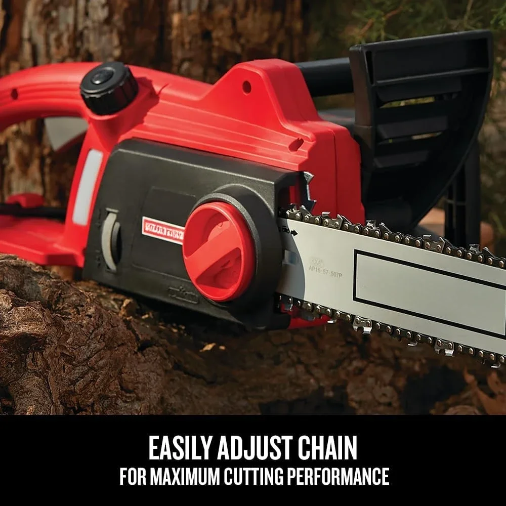 Цепная пила 12-амперная бензопила 16-дюймовые садовые электроинструменты