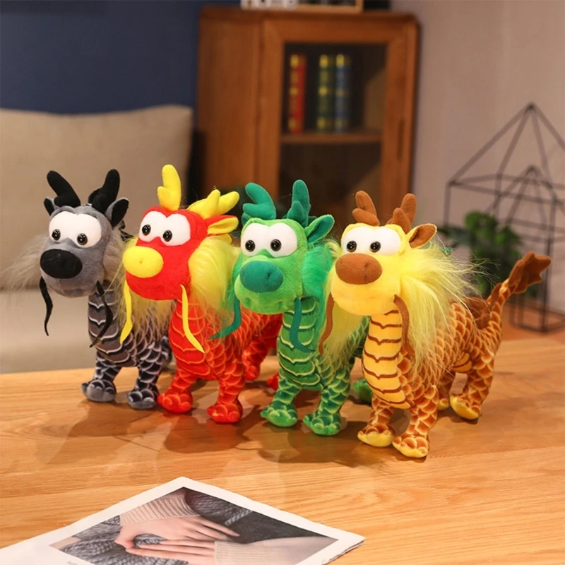 Рисунок 5 - Новогодние реалистичные талисманы в форме дракона