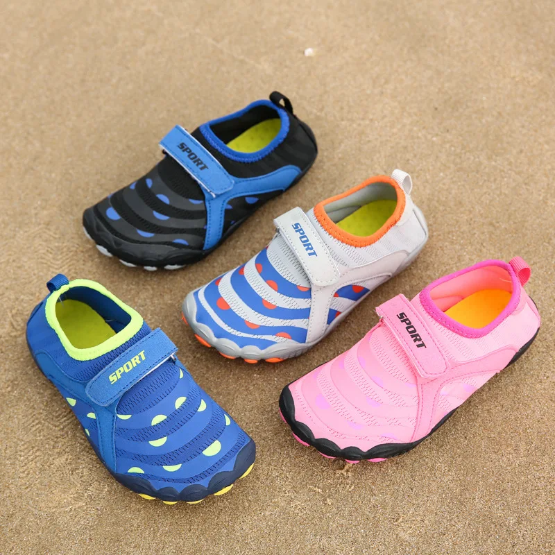 2023 Children Outdoor Beach Play Drift Rowboat Water Park Skating And Swimming Travel On Foot  Rock Climbing Anti-scratch Shoes