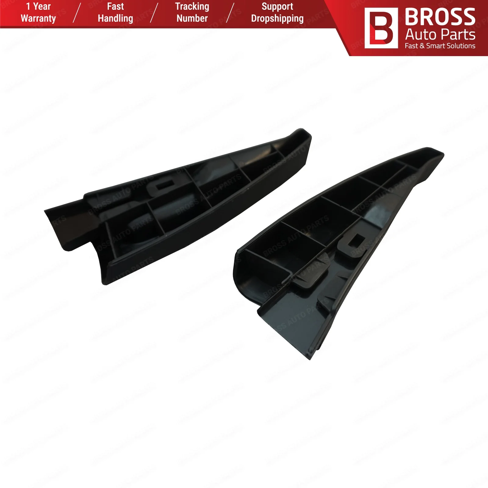 Bross автозапчасти BDP639 2 шт. Ручка сиденья правый и левый черный цвет для Renault Megane MK3