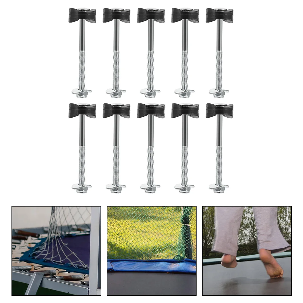 

Trampoline Screwsnet Iron Tapping Nutsframe Fixing Fixators Bolts Selflegs Supplies Leg Anchors Parts Fixed Tool Replacement