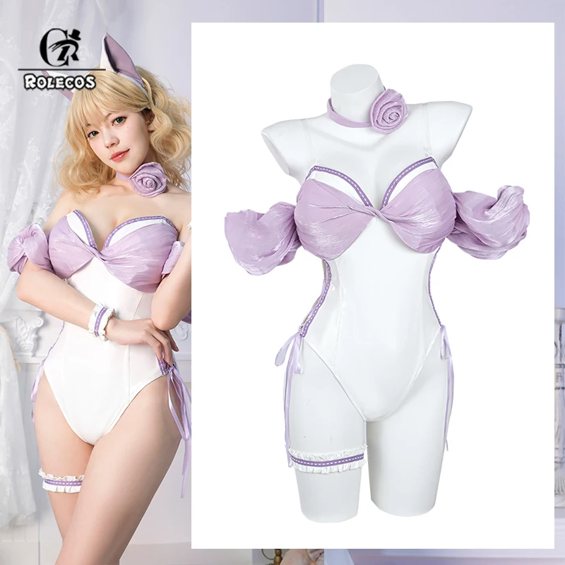 ROLECOS оригинальный японский сексуальный костюм кролика для женщины-кошки