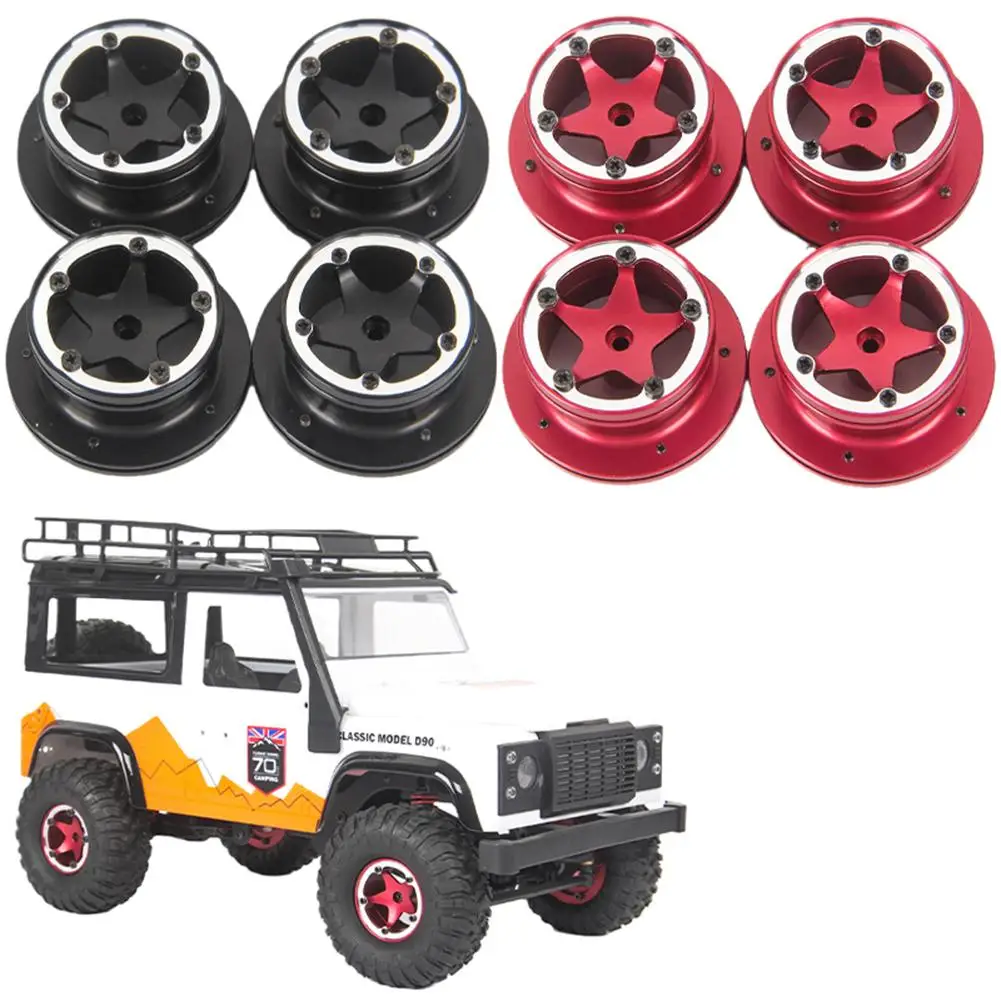 

4pcs Full Metal Hub Professional Wear-resistant High Reliability Car Accessories Compatible For Mn D90