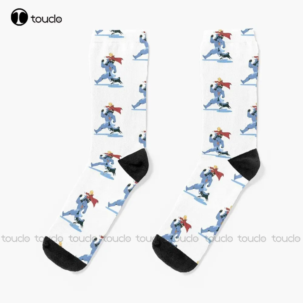 

Цельнометаллические носки для алхимика, носки для Софтбола, индивидуальные носки унисекс для взрослых и подростков, Молодежные носки, индивидуальный подарок, цифровая печать на 360 °