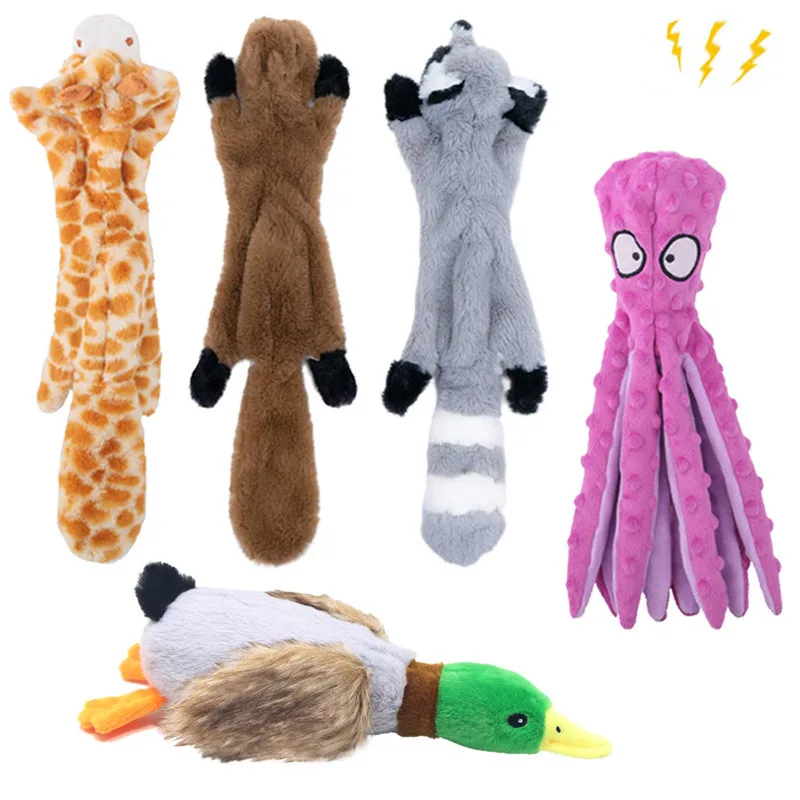 

Новинка 2022, Симпатичные плюшевые пищалки, игрушки для домашних животных, утка, кролик, животные, плюшевая игрушка, Жевательная пищалка для с...