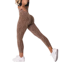 Nvgtn Zebra Pattern Seamless Leggings Women Soft Workout Tights Fitness Outfits Yoga Pants High Waisted Gym Wear